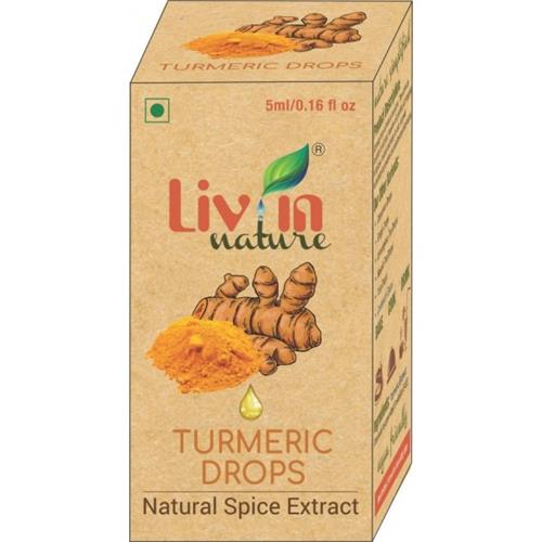 LIVIN TURMERIC DROPS 5ml